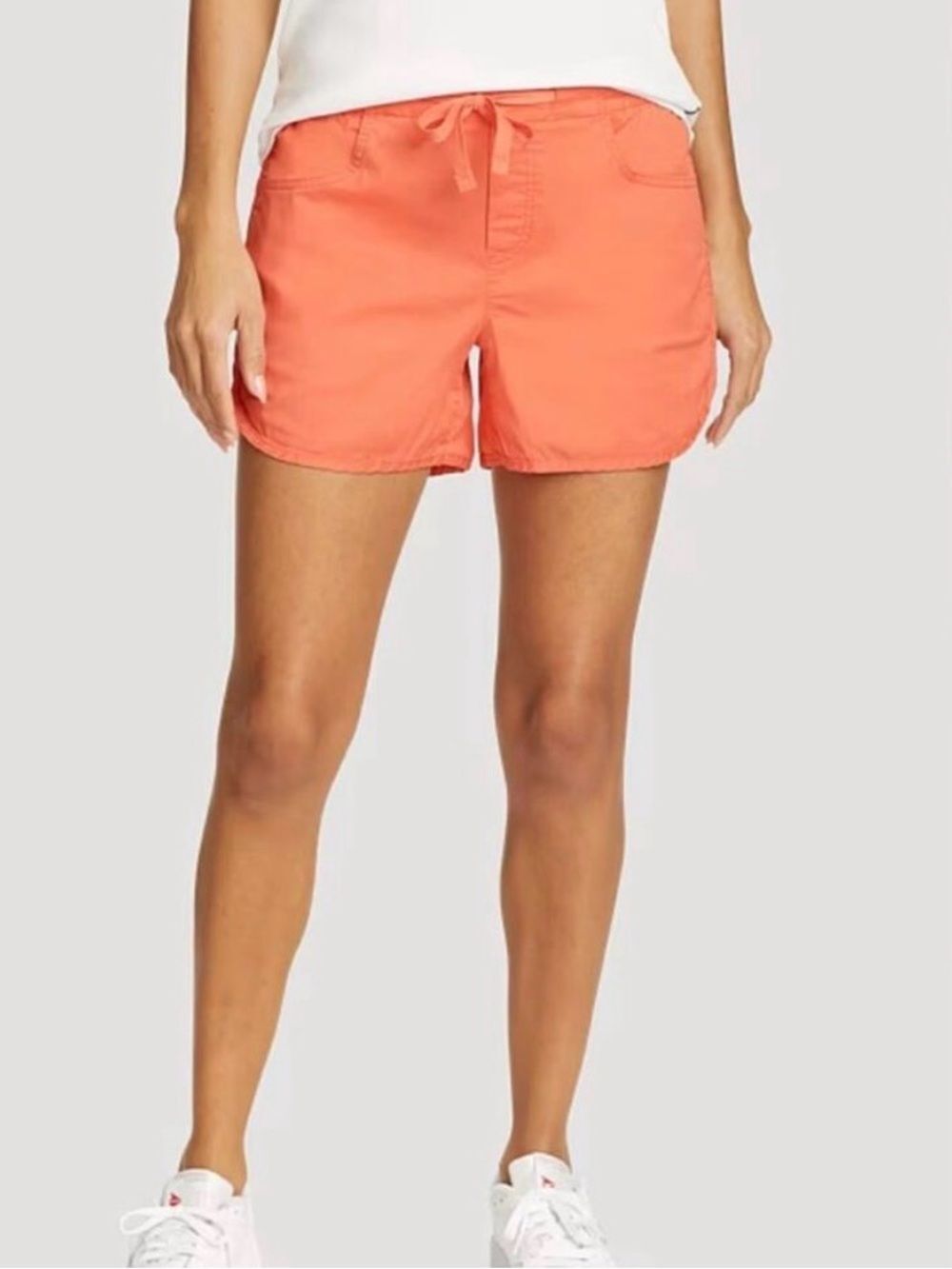 Eddie Bauer Aspire Pull-On Dusty Coral Outdoor Shorts size 14 nwt